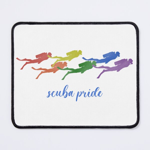 Item preview, Scuba diver LGBTQ dive pride: all sales support ocean conservation and coral preservation  designed and sold by seekingclarity.