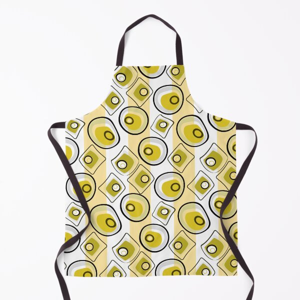 Item preview, Abstract pattern in yellow-white colors figures designed and sold by fuzzyfox.
