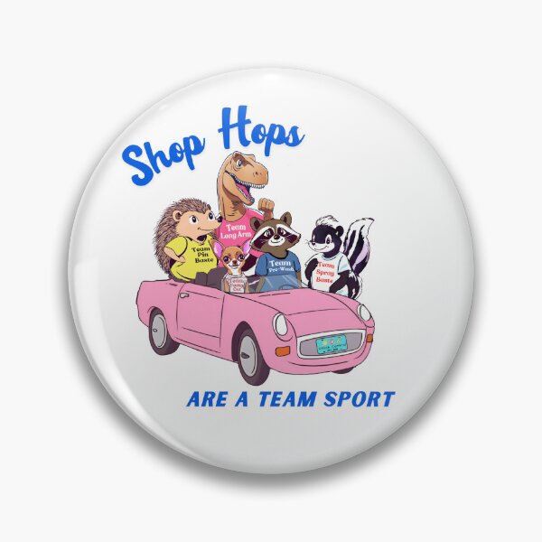 Artikelvorschau, Shop Hops sind ein Mannschaftssport entworfen und verkauft von StitchCentral.