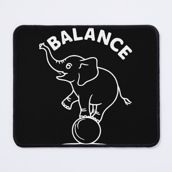 Item preview, Mindful Balancing Elephant Yoga designed and sold by AmorcitoDesigns.