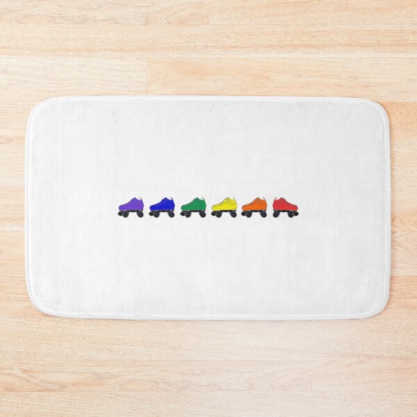Item preview, Roller derby pride, LGBTQ rollerskating, all sales support ocean conservation and coral preservation  designed and sold by seekingclarity.