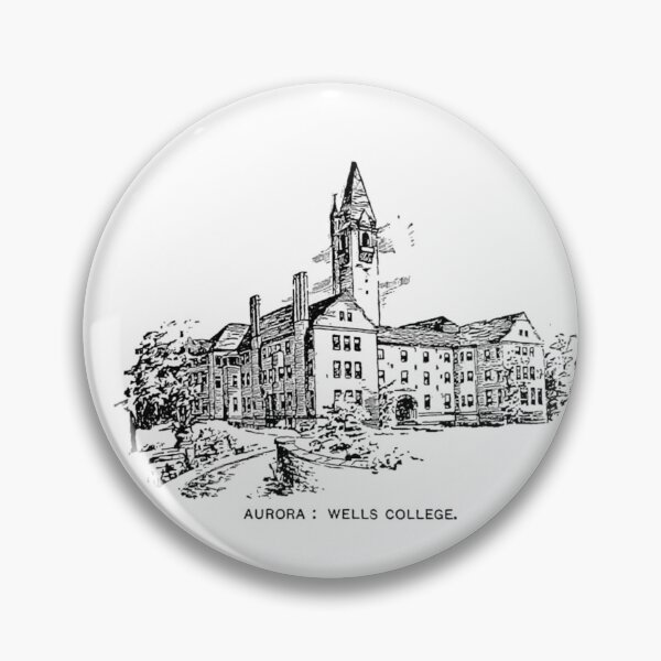 Artikelvorschau, Zeichnung des Wells College aus dem Jahr 1891 entworfen und verkauft von beatles4life.