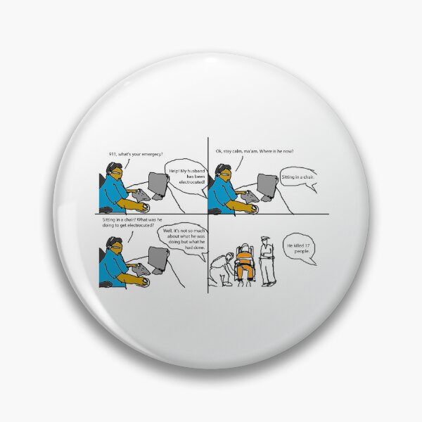 Item preview, 911 Mayhem: Clueless Wife and Criminal Husband Comedy designed and sold by Ignorant-Artist.