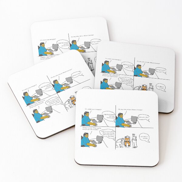 Item preview, 911 Mayhem: Clueless Wife and Criminal Husband Comedy designed and sold by Ignorant-Artist.