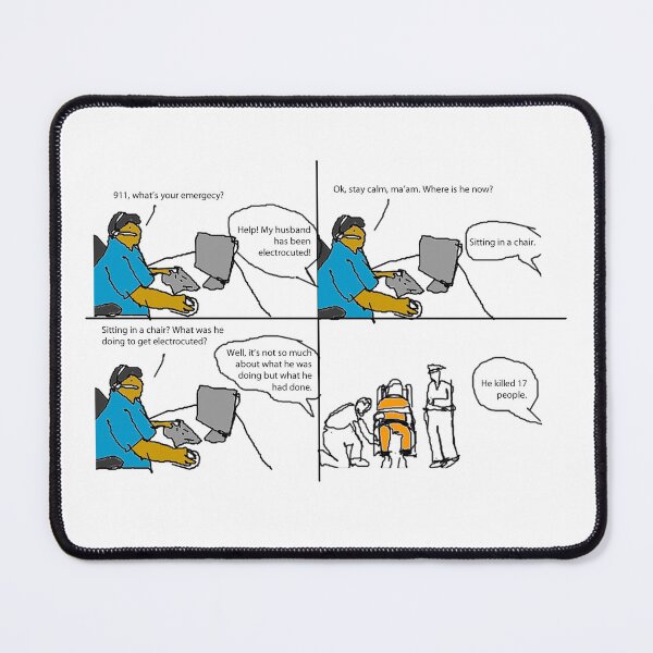 Item preview, 911 Mayhem: Clueless Wife and Criminal Husband Comedy designed and sold by Ignorant-Artist.