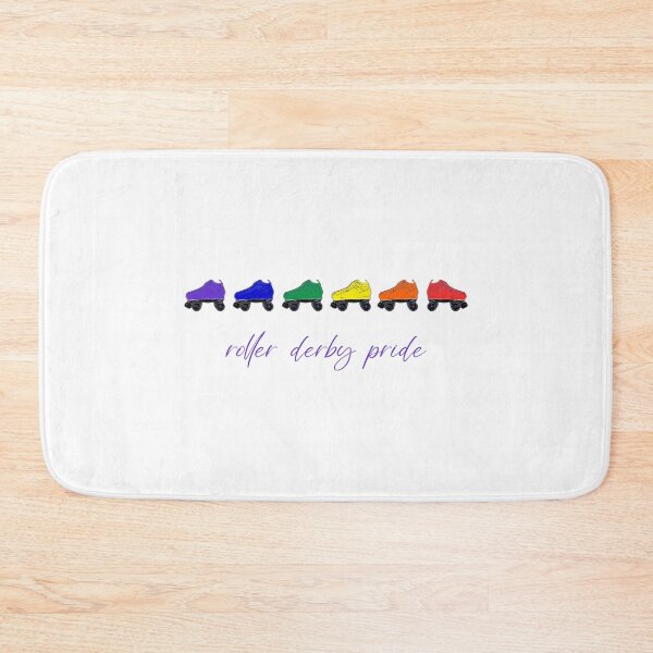 Item preview, Roller derby pride, LGBTQ rollerskating, all sales support ocean conservation and coral preservation  designed and sold by seekingclarity.