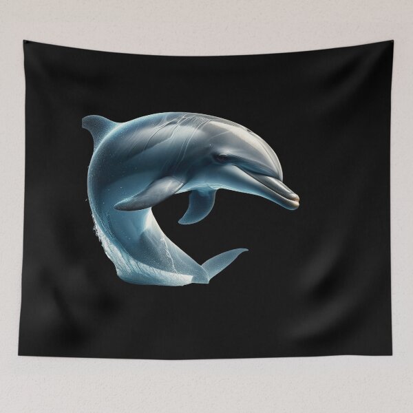 Item preview, Dolphin Lover T-Shirt Cute Dolphin Art Ocean Animal designed and sold by IKOK.