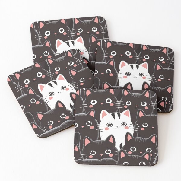 Item preview, black cat pattern designed and sold by Timegraf.