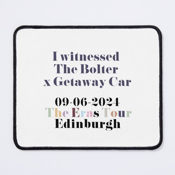 Item preview, Edinburgh eras tour n3 surprise songs The bolter x getaway car designed and sold by alessiacara.