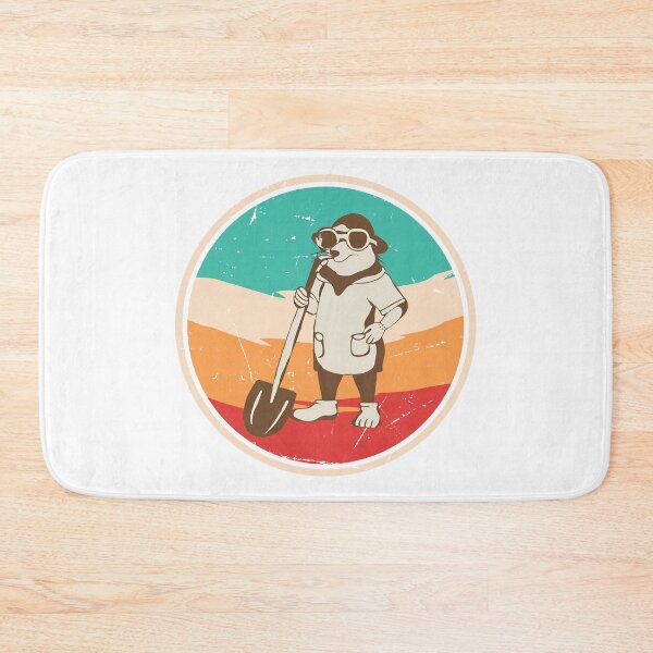 Item preview, Vintage Mole with Glasses and Shovel: Tunneling Vision T-Shirt designed and sold by GorinART.