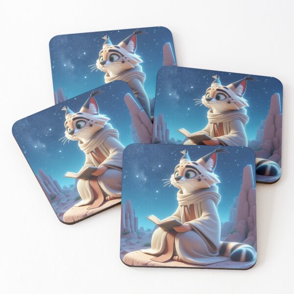 Item preview, Starry Night Scholar Serval designed and sold by Furbulous Faces.