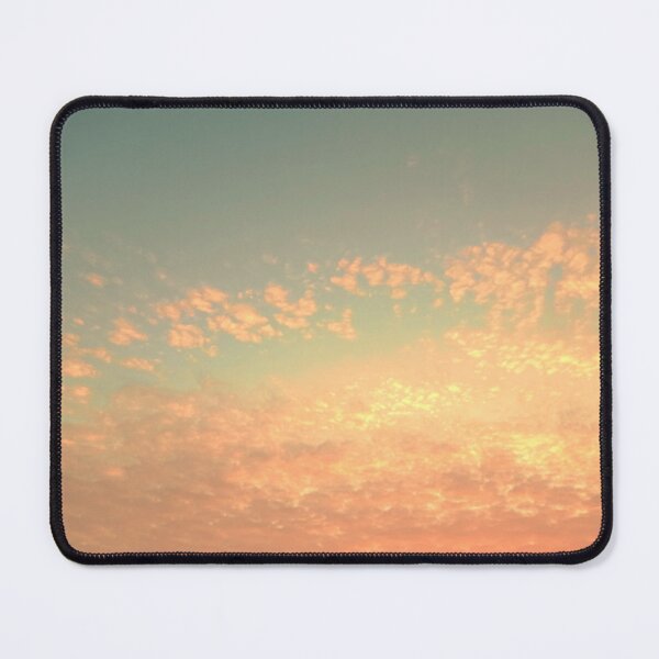 Item preview, Pink sunset clouds on a pastel sky background designed and sold by by-jwp.