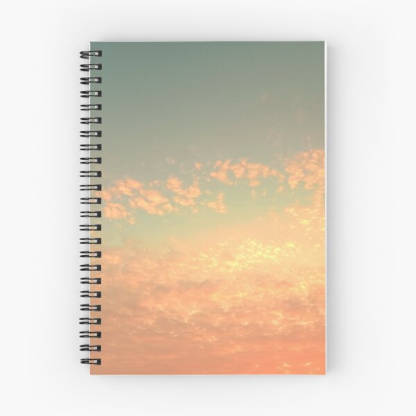 Item preview, Pink sunset clouds on a pastel sky background designed and sold by by-jwp.