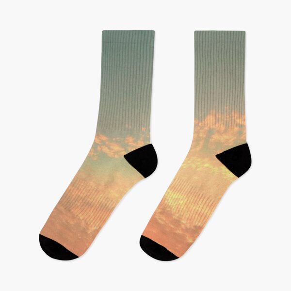 Item preview, Pink sunset clouds on a pastel sky background designed and sold by by-jwp.