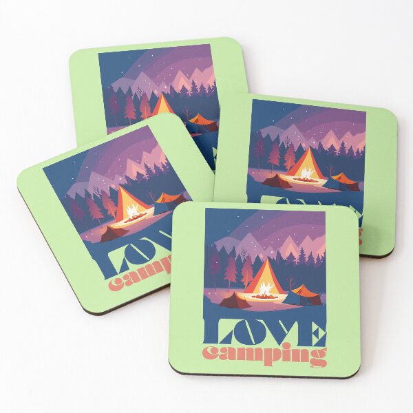 Item preview, LOVE CAMPING designed and sold by MelArt90.