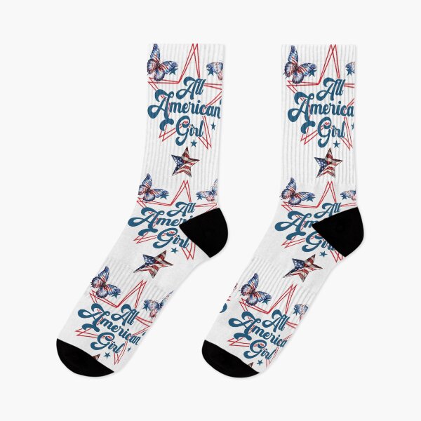 Aperçu de l'œuvre Graphique All American Girl Cool pour un cadeau créée et vendue par ImageForgeZone.