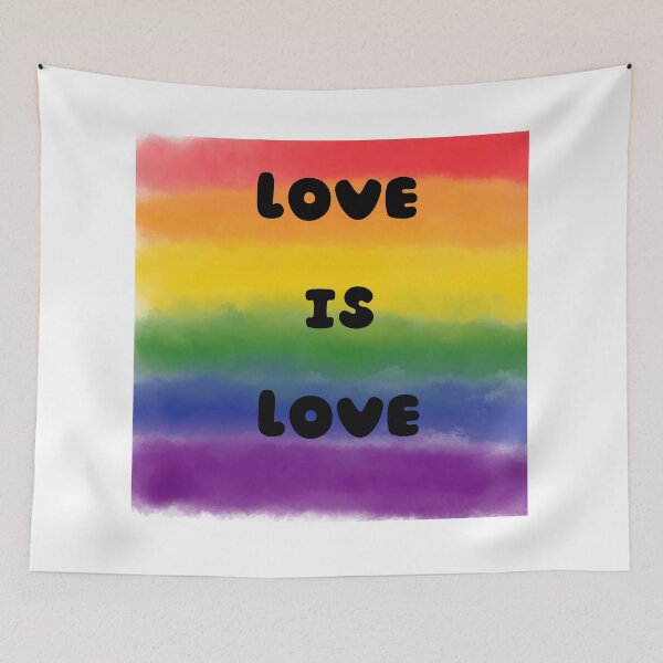 Item preview, Love is Love Flag designed and sold by BlesstB.