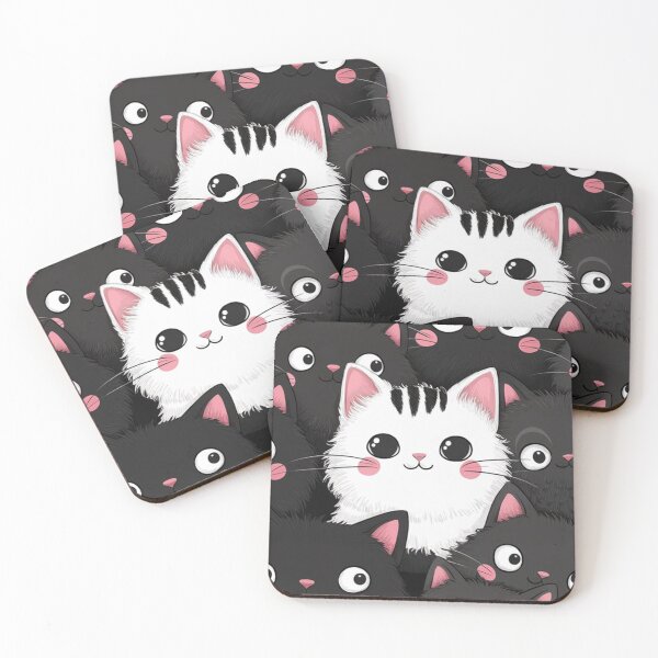 Item preview, black cat pattern designed and sold by Timegraf.