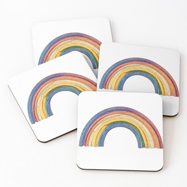 Item preview, Retro rainbow designed and sold by Hen-C-Art.