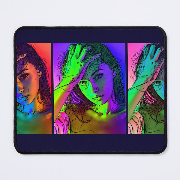 Item preview, Copy of Pop Art Neon Portrait designed and sold by KidaDiNicchi.