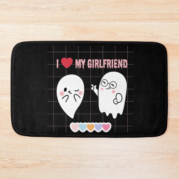 Item preview,  I love my girlfriend - skeleton theme designed and sold by ManikRaja.