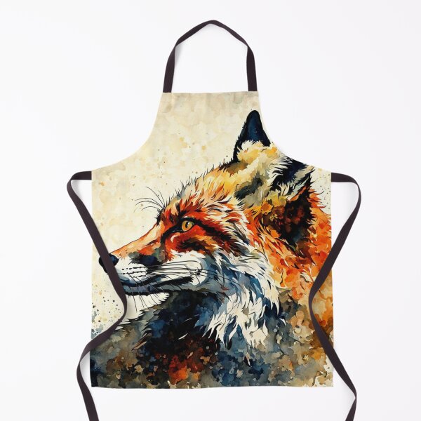 Artikelvorschau, Aquarell Rotfuchs Malerei entworfen und verkauft von Gabriela McDaniel.