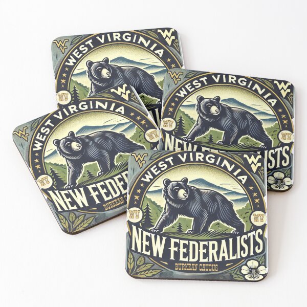 Item preview, West Virginia New Federalist Caucus designed and sold by CroakysCorner.