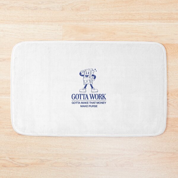 Item preview, gotta work gotta make that money make purse quote designed and sold by stylesnspire.