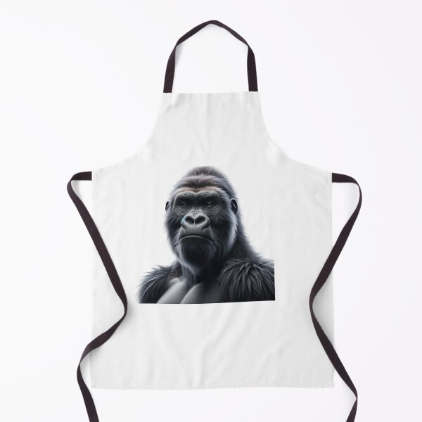 Item preview, Realistic Gorilla Art T-Shirt, Wildlife Primate Portrait designed and sold by IKOK.