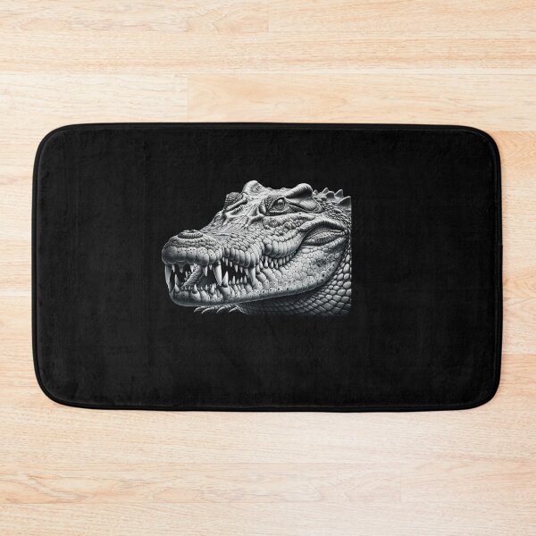 Item preview, Crocodile Art T-Shirt  Detailed Wildlife Illustration designed and sold by IKOK.