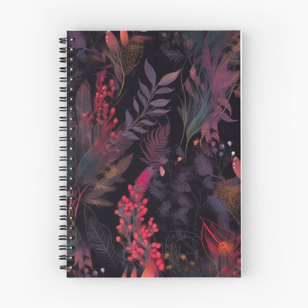 Item preview, Flores oscuras naturaleza #pattern #nature designed and sold by JBJart.