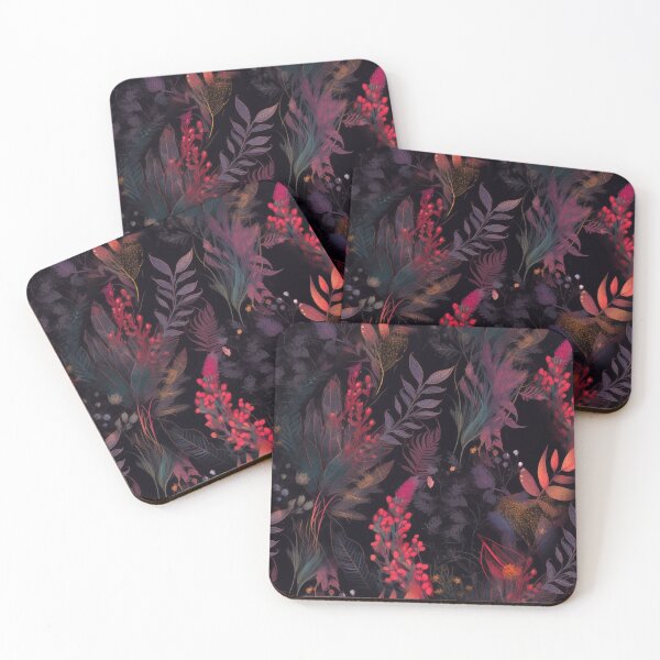 Item preview, Dark Flowers nature #pattern #nature designed and sold by JBJart.