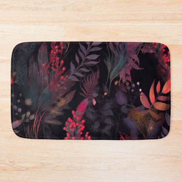 Item preview, Dark Flowers nature #pattern #nature designed and sold by JBJart.