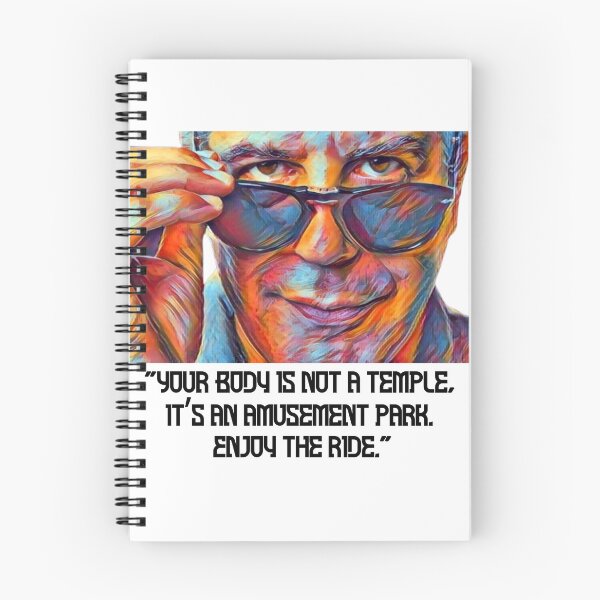 Item preview, Anthony Bourdain Wisdom | Body Is An Amusement Park | Food| Travel | Great Gift Idea | Stickers with Sayings | Funny designed and sold by GlobalOrigenes.
