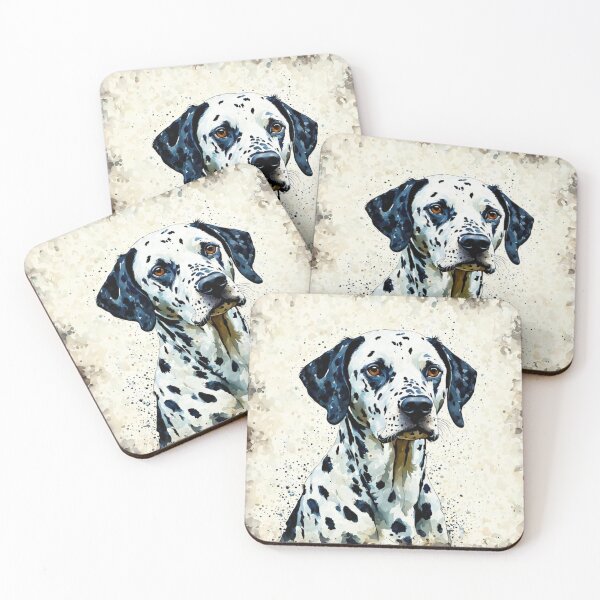 Item preview, Watercolor Dalmatian Painting  designed and sold by Gabriela McDaniel.