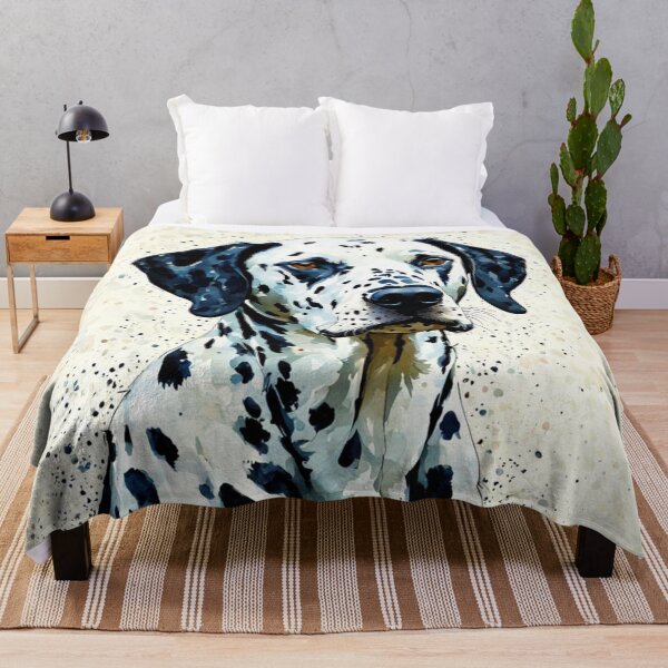 Item preview, Watercolor Dalmatian Painting designed and sold by Gabriela McDaniel.