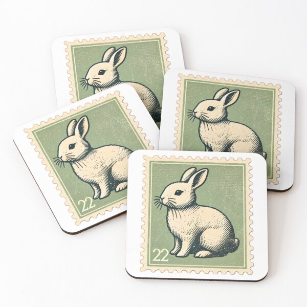 Item preview, Vintage Rabbit Stamp designed and sold by McZerrill.
