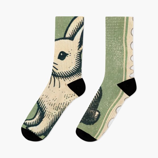 Item preview, Vintage Rabbit Stamp designed and sold by McZerrill.
