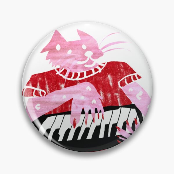 Item preview, Piano cat  designed and sold by Sophieaillustration .