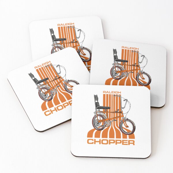 Item preview, Vintage Chopper Bike - Brilliant Orange designed and sold by Bad Zombie .