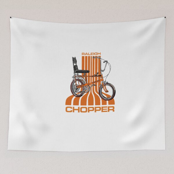 Item preview, Vintage Chopper Bike - Brilliant Orange designed and sold by Bad Zombie .