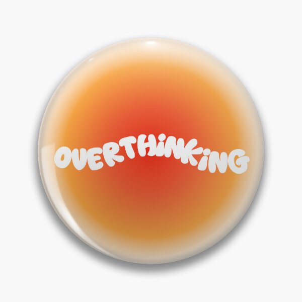 Item preview, Orange Overthinking designed and sold by IsabelleBellino.