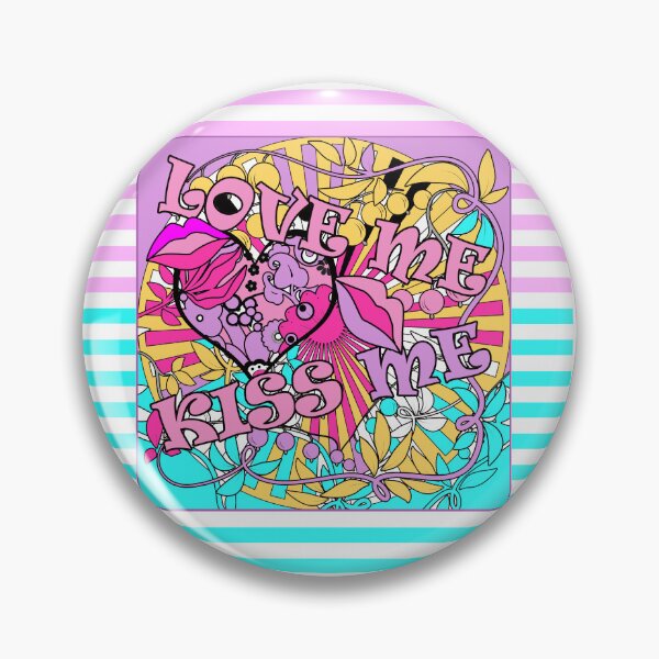 Item preview, Love me, Kiss me  designed and sold by fuzzyfox.