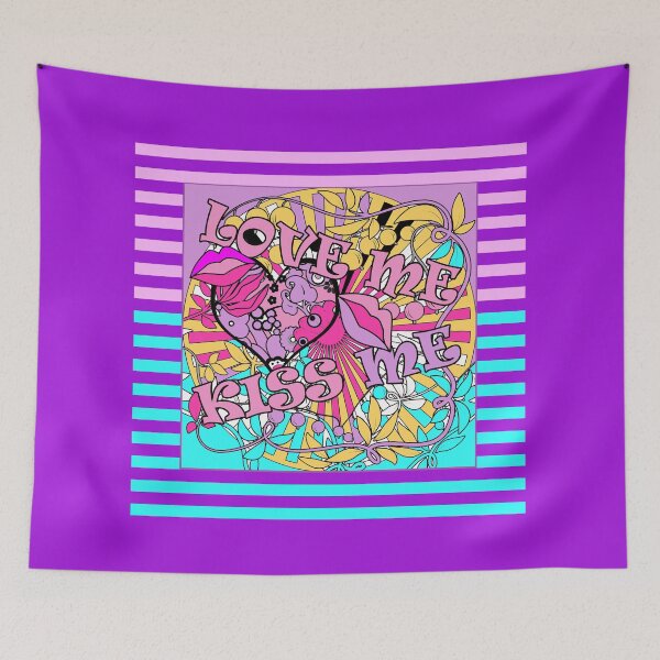 Item preview, Love me, Kiss me  designed and sold by fuzzyfox.