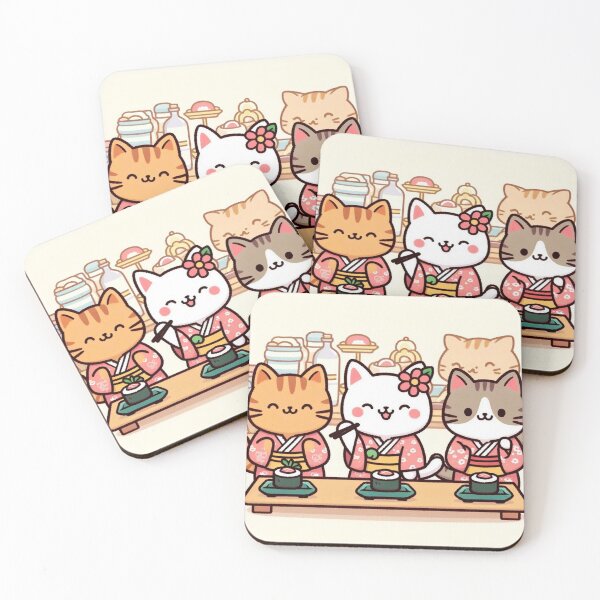 Item preview, Kit Cat Sushi 3  designed and sold by ClearNight.