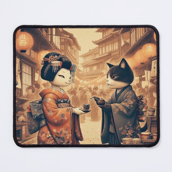 Item preview, Tea time whit a Geisha designed and sold by DESIGN4ALL41.