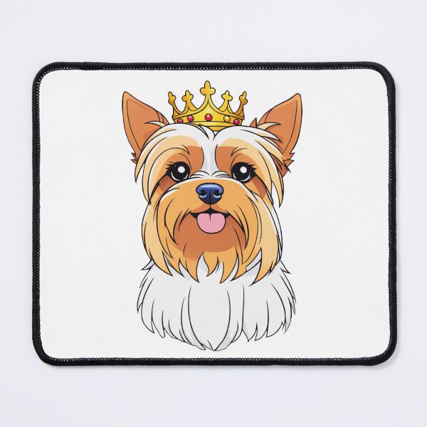 Item preview, "The crowned ones" - Yorkshire Terriers designed and sold by VariousGoodies.