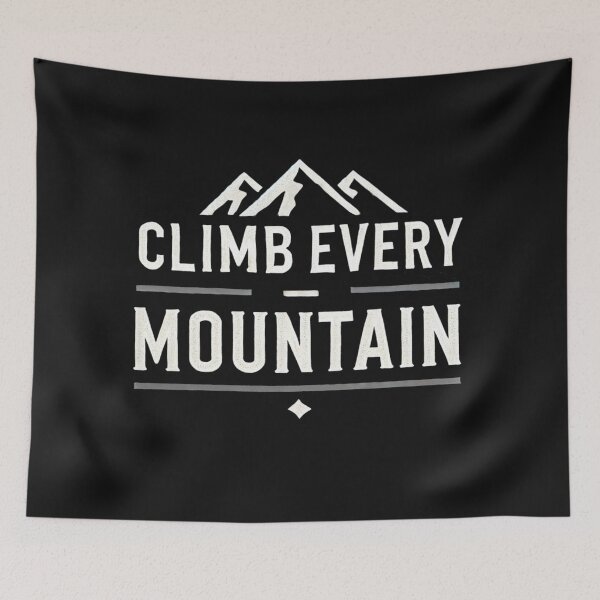 Item preview, Climb Every Mountain designed and sold by Blink Art Studio.