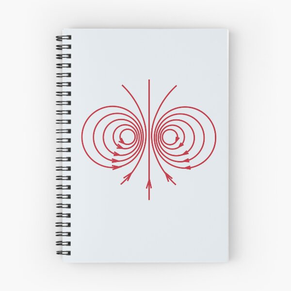 Item preview, Magnetic flux line forces Art Design physics Students and Electrical engineering Students  designed and sold by Science Engineering Gifts.