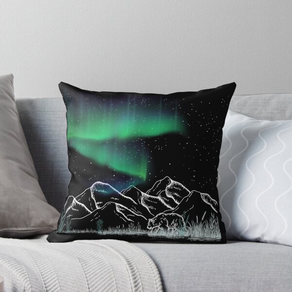 Item preview, Bear Under the Northern Lights designed and sold by Growyld.